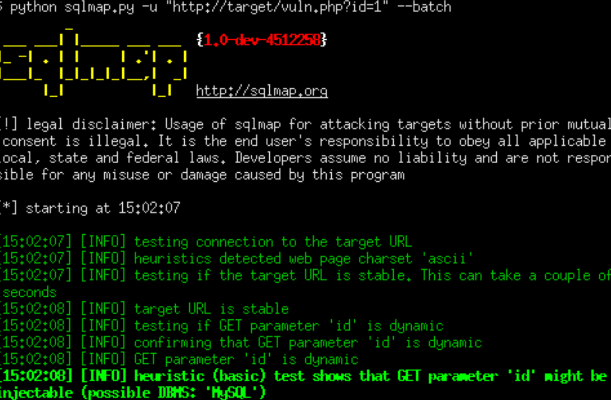 sqlmap